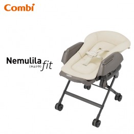 Combi 日本 Nemulila Fit AQ 安撫餐椅搖床 (IV ; IVORY) 初生～4歲 | 行貨1年保養 ⭐全新380透氣通風氣孔設計,使睡眠更舒適⭐【代理配送#A(免運費)】⭐RB會員低至$2,049⭐